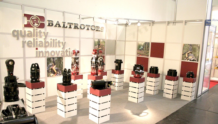 Hydraulische Rotatoren BALTROTORS