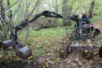 Kran und Erdgreifer VJ60